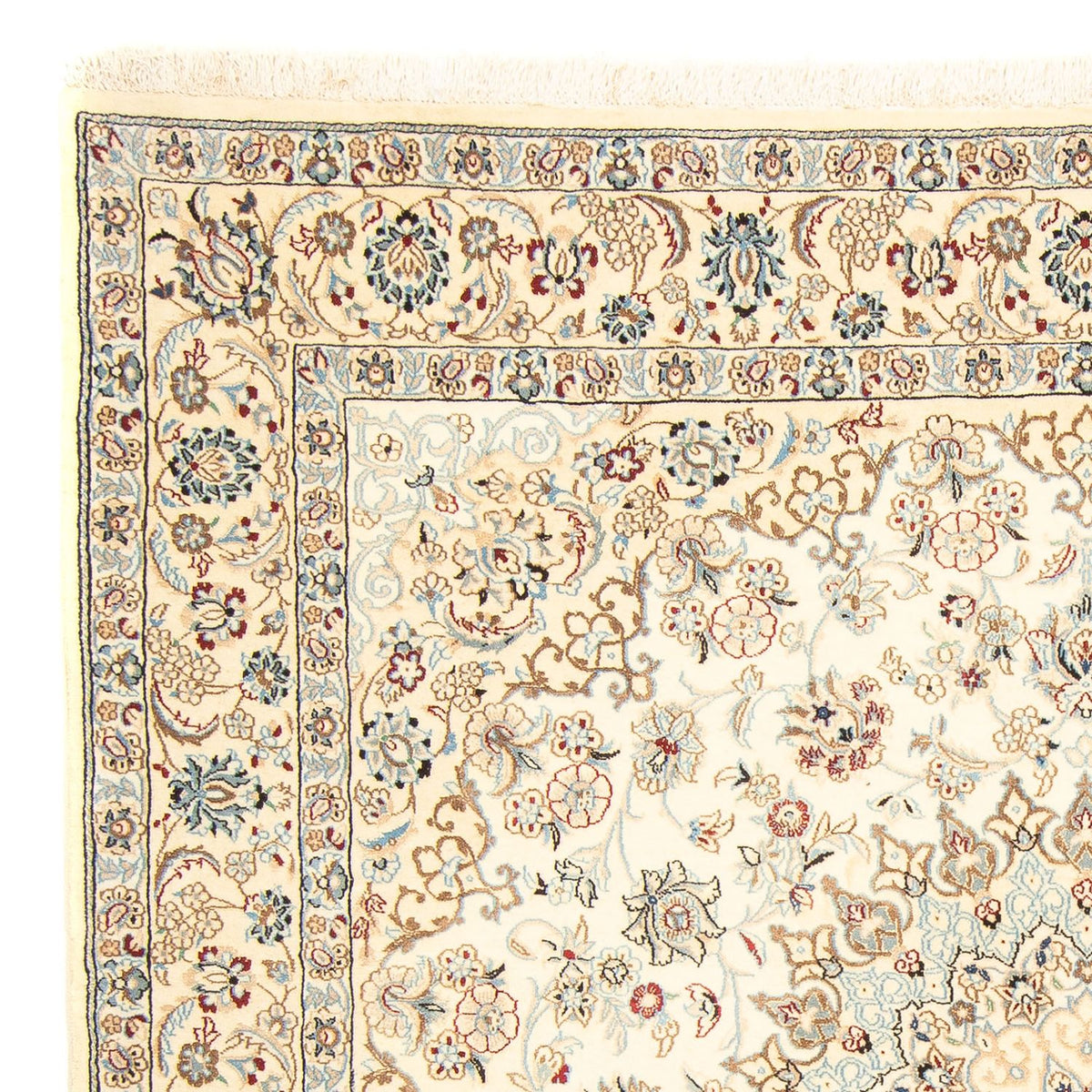 Perser Rug - Nain - Royal square  - 203 x 202 cm - beige