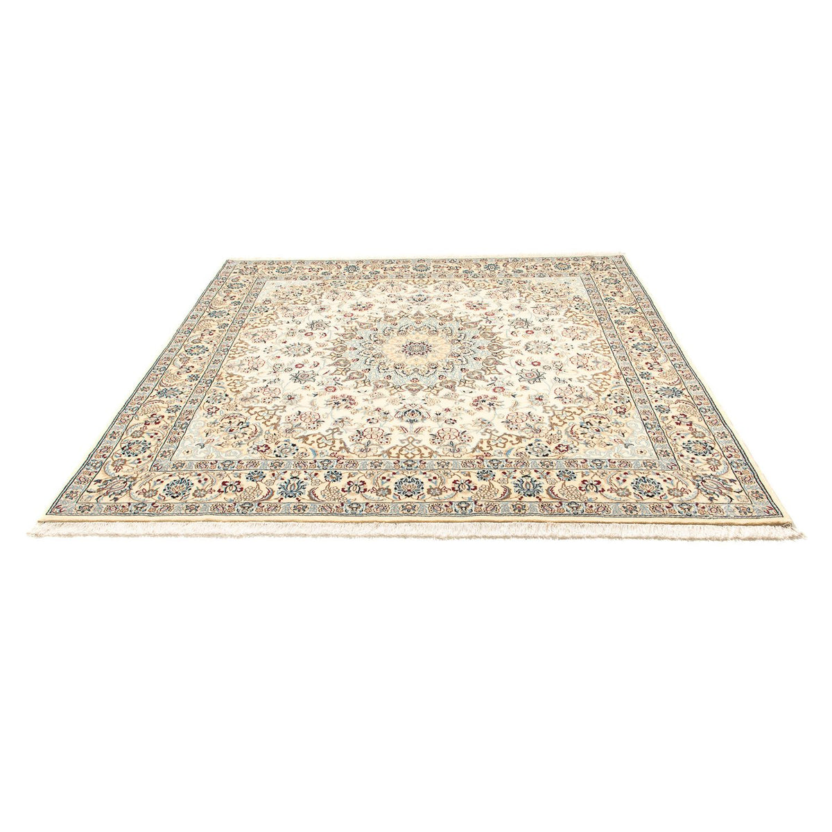 Perser Rug - Nain - Royal square  - 203 x 202 cm - beige