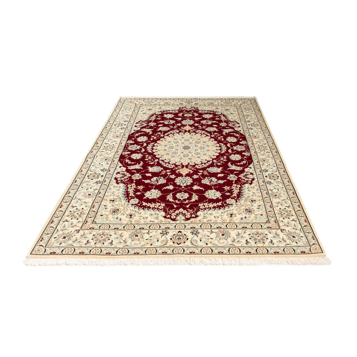 Perser Rug - Nain - Royal - 236 x 157 cm - dark red