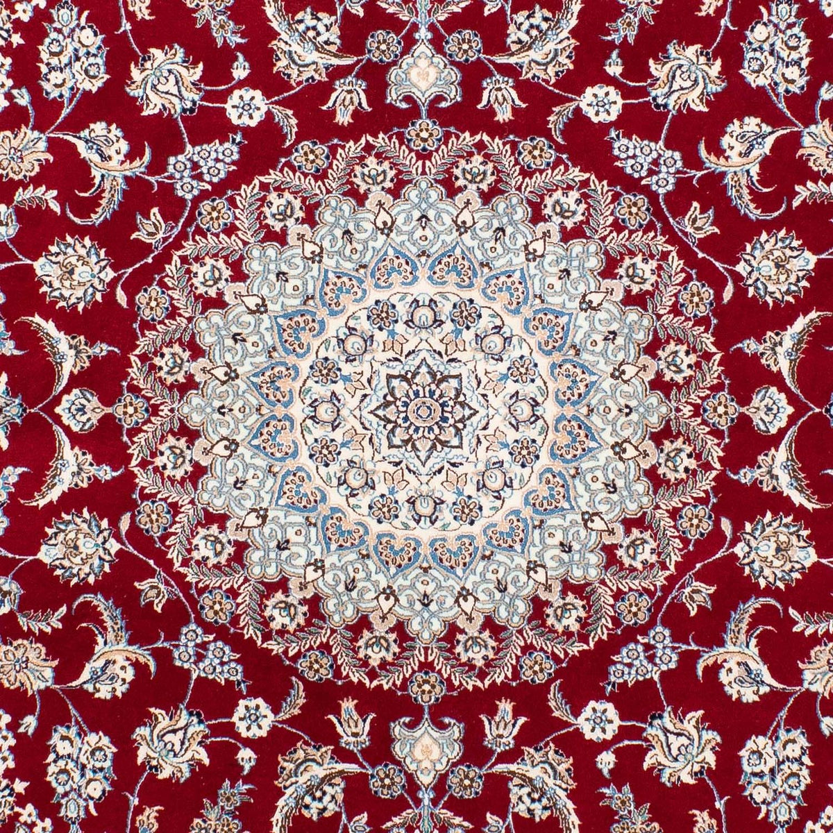 Perser Rug - Nain - Premium - 199 x 157 cm - dark red