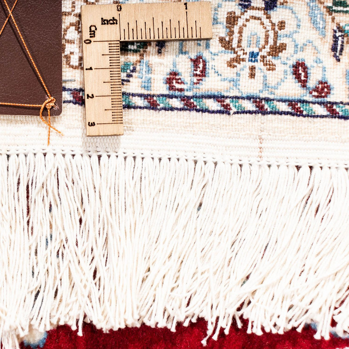 Perser Rug - Nain - Premium - 199 x 157 cm - dark red