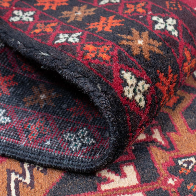 Belutsch Rug - 163 x 85 cm - dark red