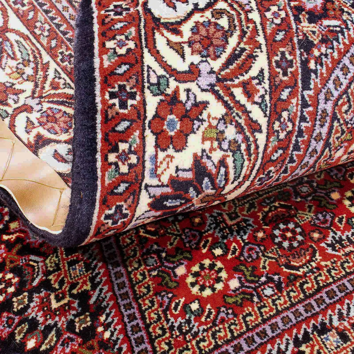 Perser Rug - Bidjar - 182 x 112 cm - light red