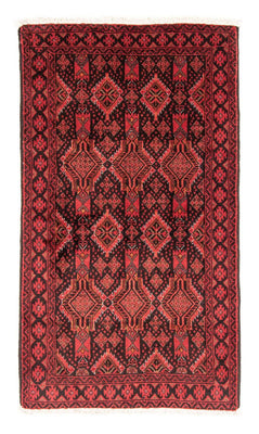 Runner Belutsch Rug - 181 x 102 cm - red