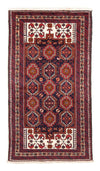Belutsch Rug 101x193cm - Persian Rugs - Runner / Red / 101 x 193 cm Runner