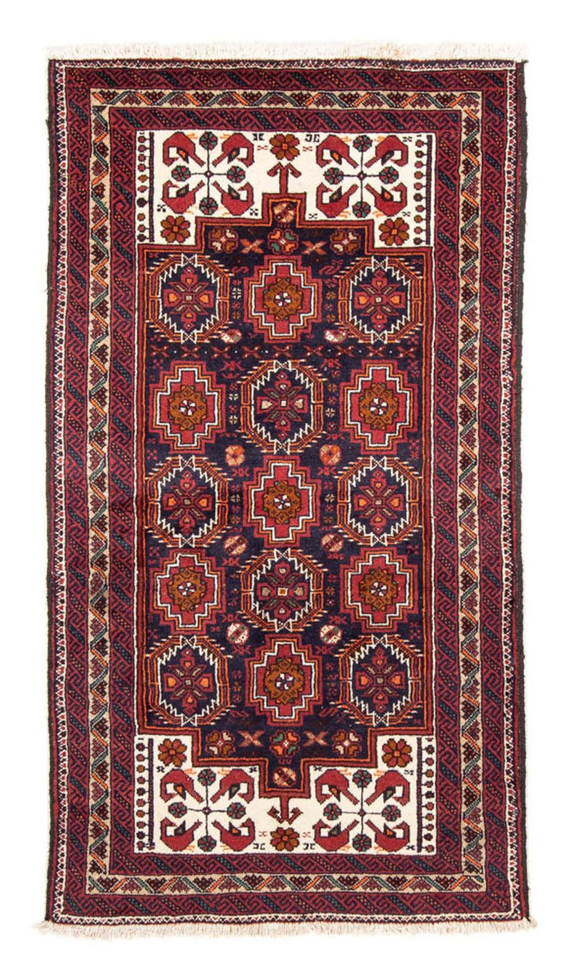 Runner Belutsch Rug - 193 x 101 cm - red