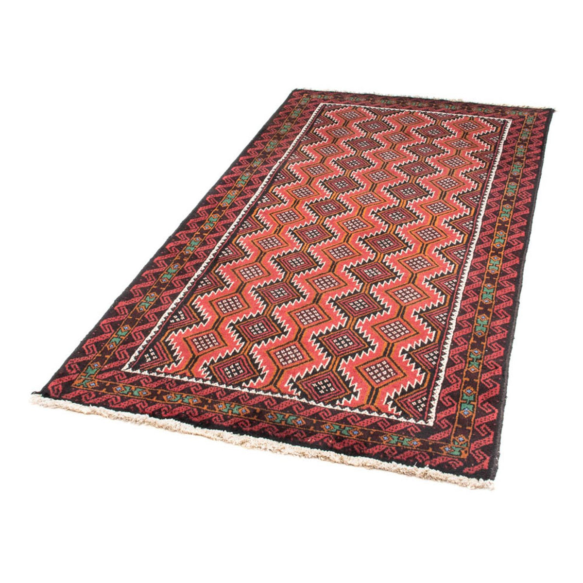 Runner Belutsch Rug - 188 x 98 cm - red