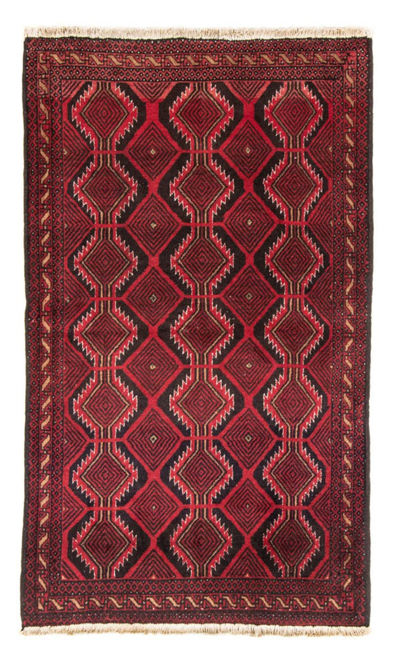 Runner Belutsch Rug - 184 x 103 cm - red
