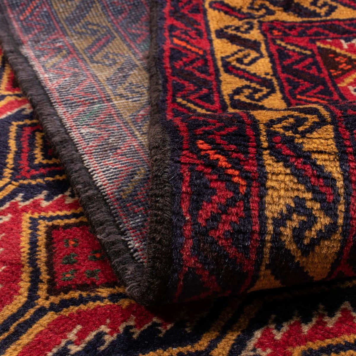 Runner Belutsch Rug - 181 x 98 cm - red