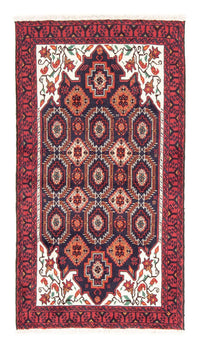 Runner Belutsch Rug - 177 x 94 cm - red