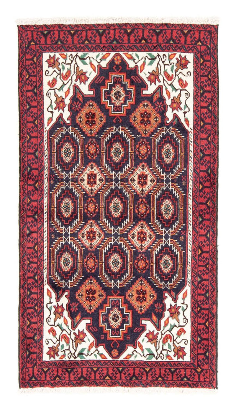 Runner Belutsch Rug - 177 x 94 cm - red