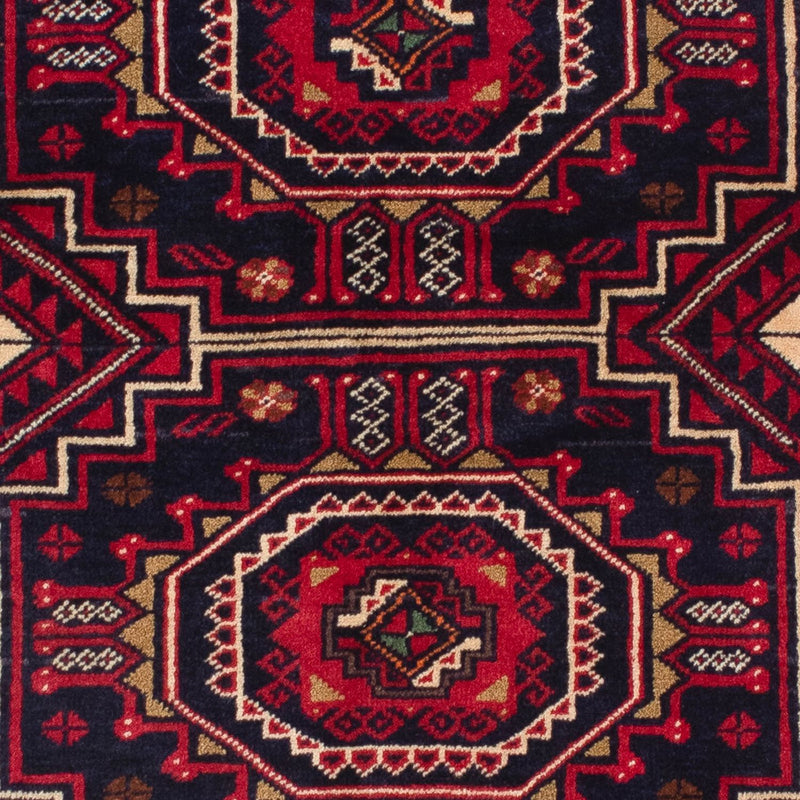 Belutsch Rug - 146 x 84 cm - dark red