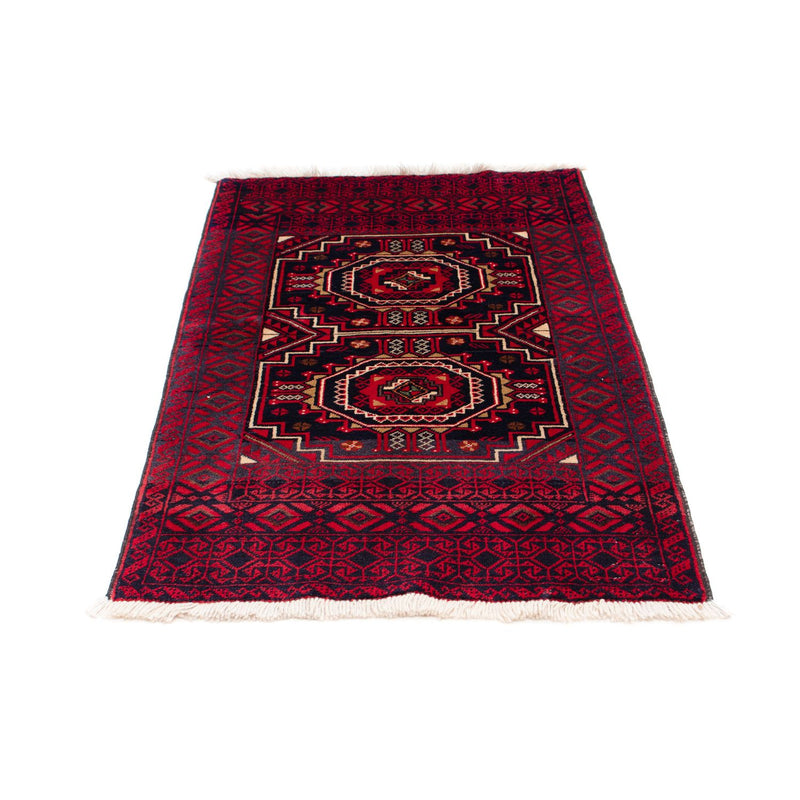 Belutsch Rug - 146 x 84 cm - dark red