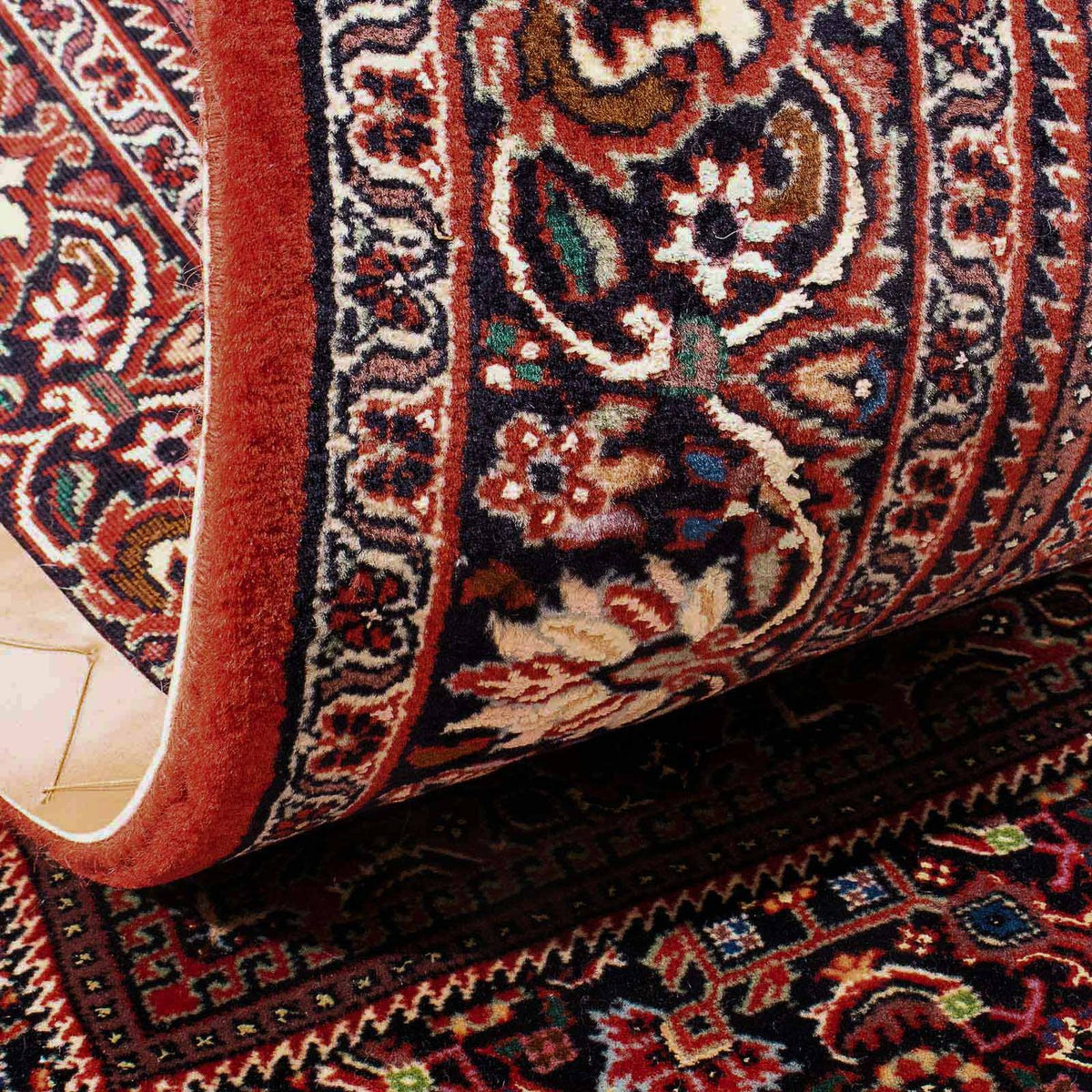 Runner Perser Rug - Bidjar - 180 x 107 cm - dark red