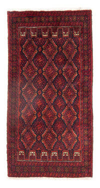 Belutsch Rug - 168 x 89 cm - dark red