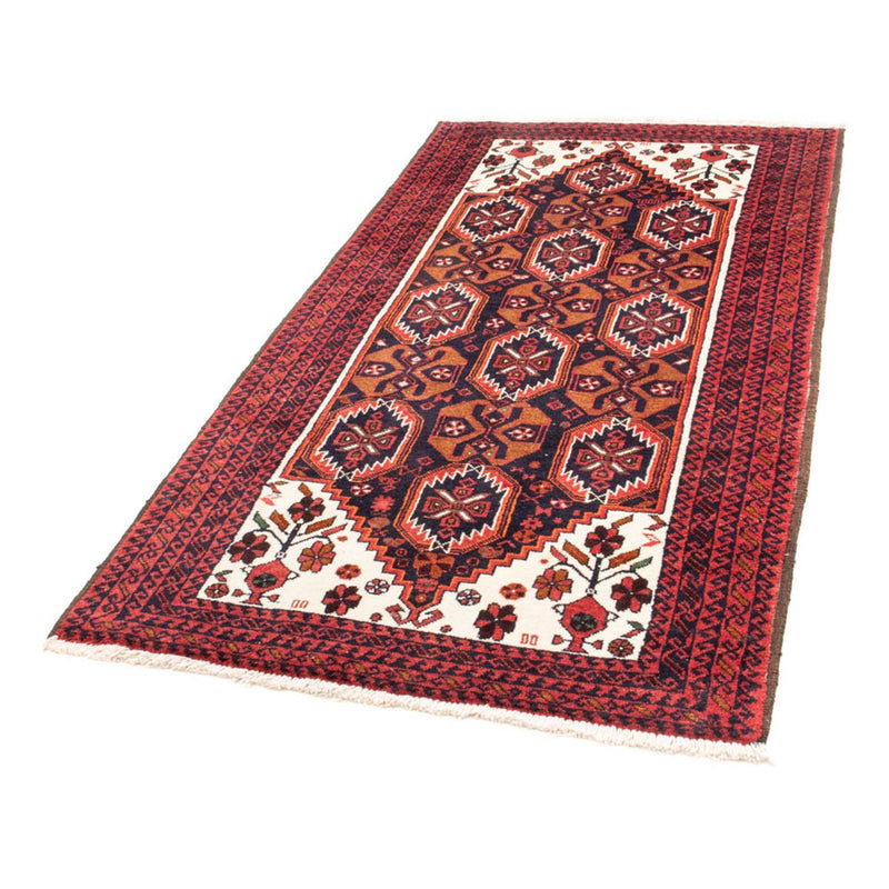 Runner Belutsch Rug - 202 x 100 cm - red