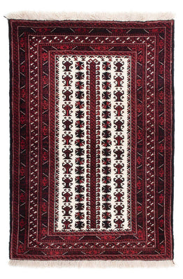 Belutsch Rug - 142 x 102 cm - dark red