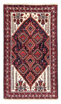 Runner Belutsch Rug - 185 x 103 cm - dark blue