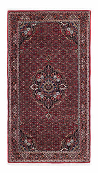 Runner Perser Rug - Bidjar - 195 x 98 cm - red