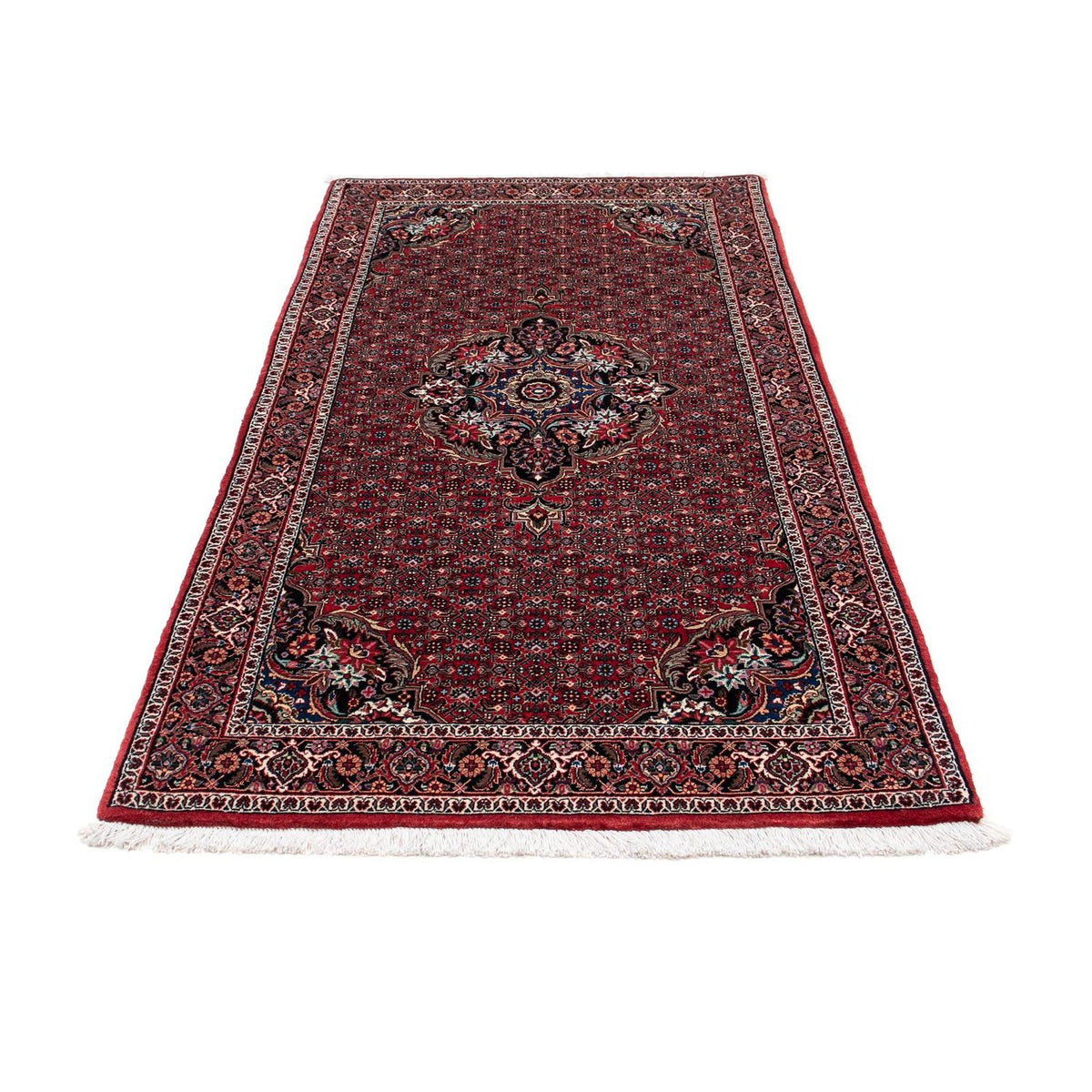 Runner Perser Rug - Bidjar - 195 x 98 cm - red