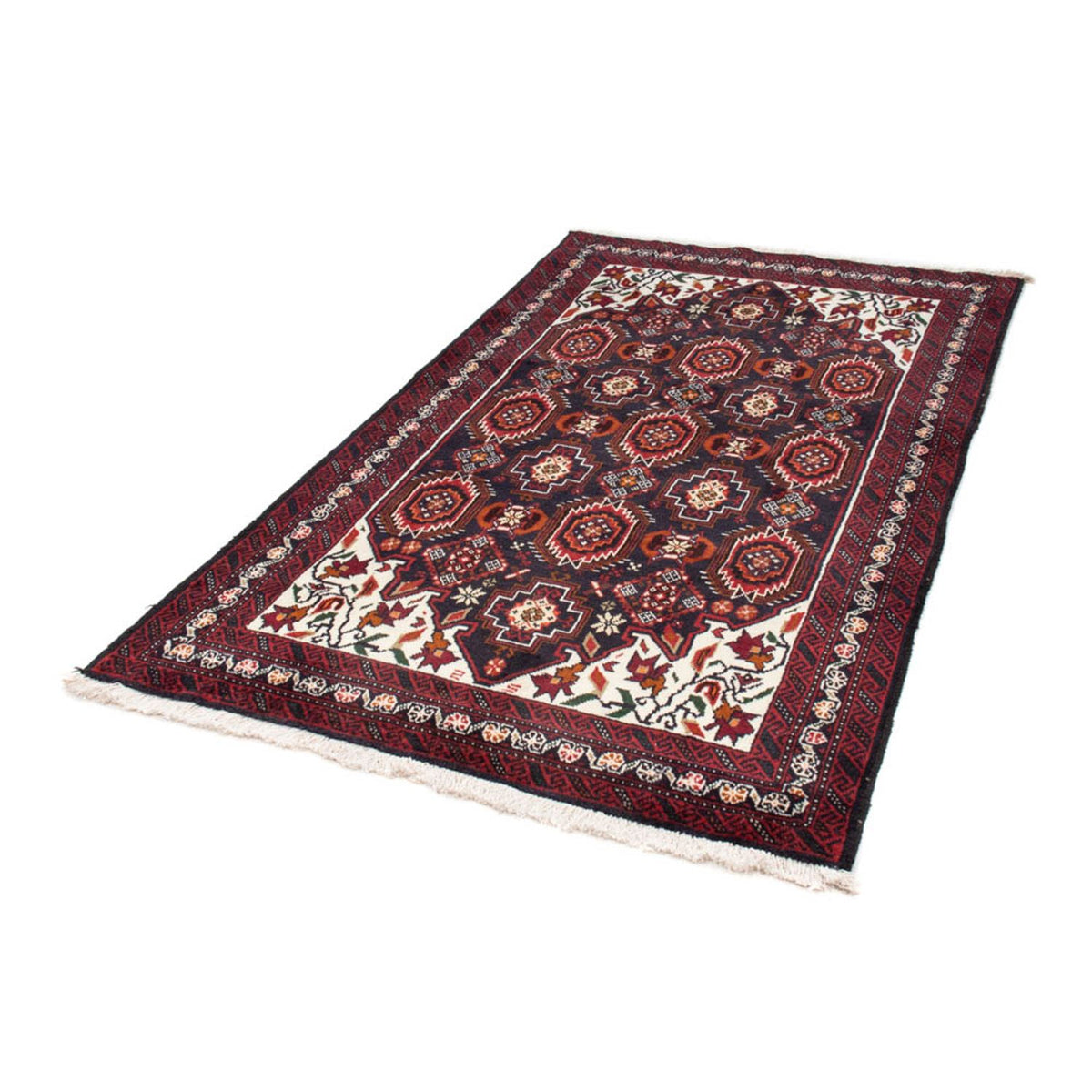 Runner Belutsch Rug - 196 x 110 cm - dark blue
