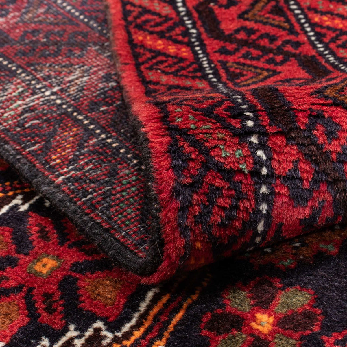 Runner Belutsch Rug - 175 x 100 cm - red