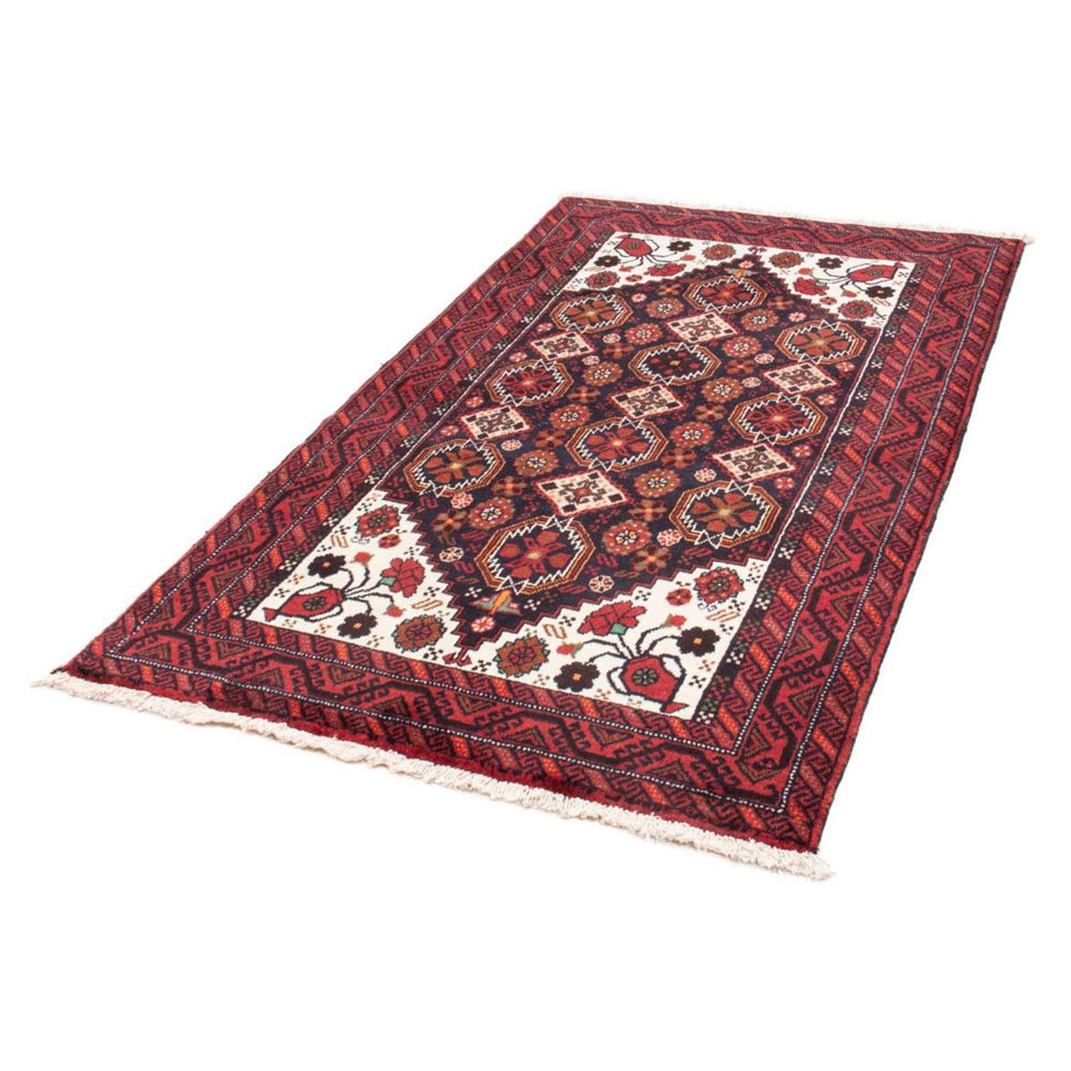 Runner Belutsch Rug - 175 x 100 cm - red