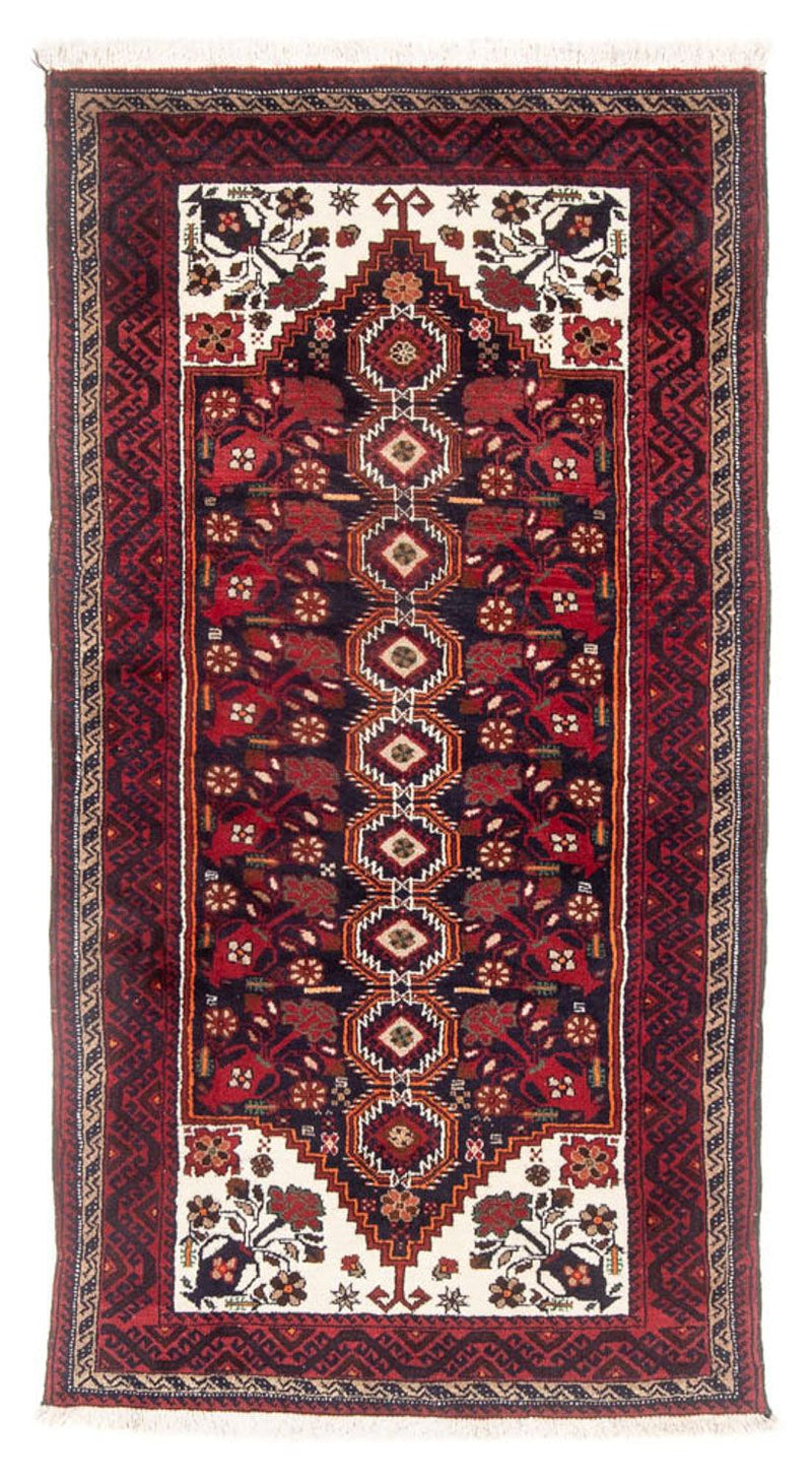 Runner Belutsch Rug - 199 x 99 cm - red