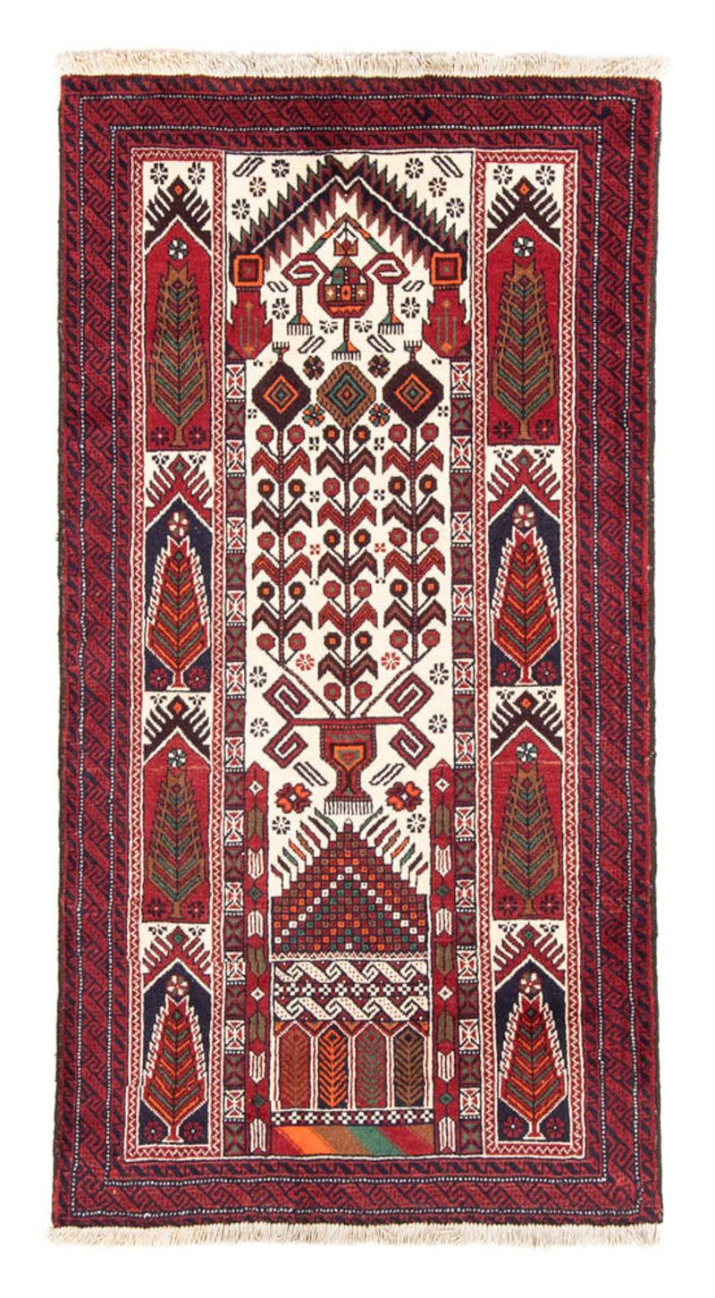 Runner Belutsch Rug - 187 x 100 cm - beige