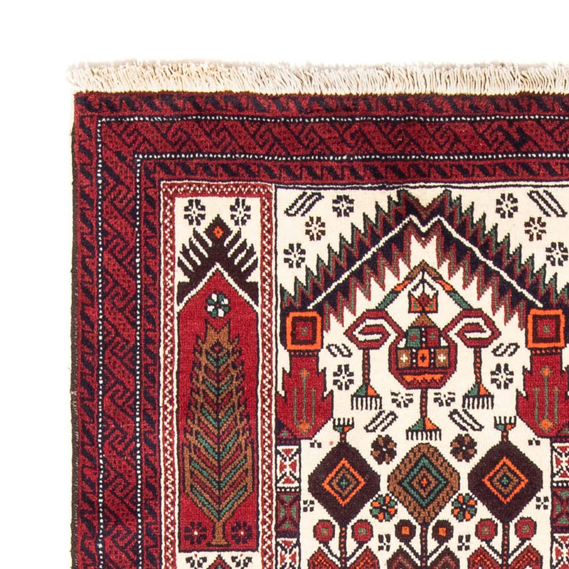 Runner Belutsch Rug - 187 x 100 cm - beige