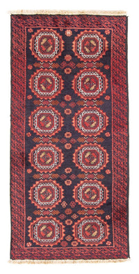 Runner Belutsch Rug - 186 x 95 cm - dark blue