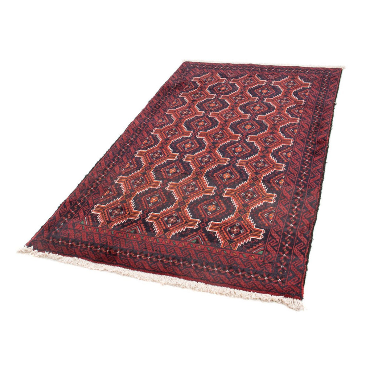 Runner Belutsch Rug - 176 x 98 cm - red