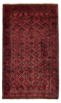 Runner Belutsch Rug - 230 x 125 cm - red