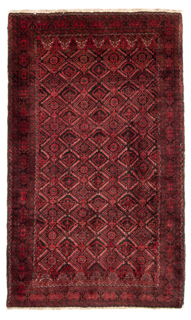 Runner Belutsch Rug - 230 x 125 cm - red
