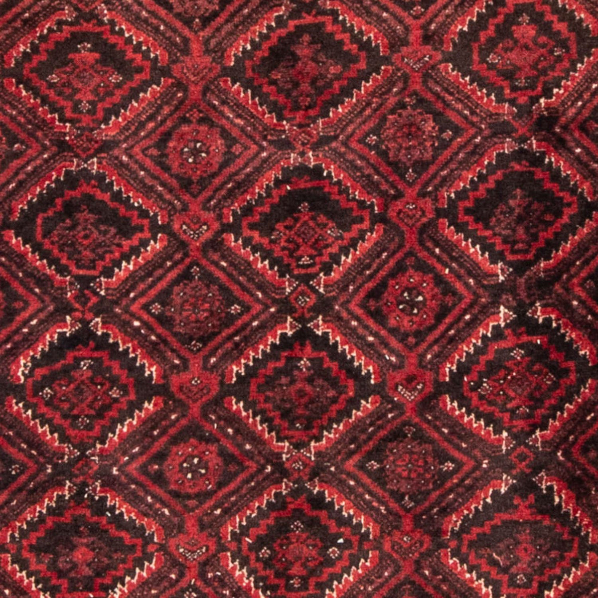 Runner Belutsch Rug - 230 x 125 cm - red