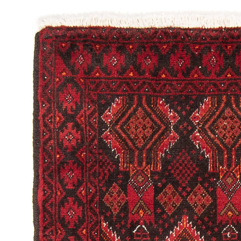 Runner Belutsch Rug - 195 x 102 cm - red