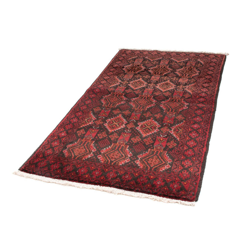Runner Belutsch Rug - 195 x 102 cm - red