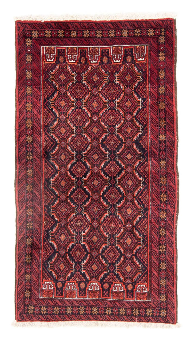 Runner Belutsch Rug - 170 x 94 cm - red