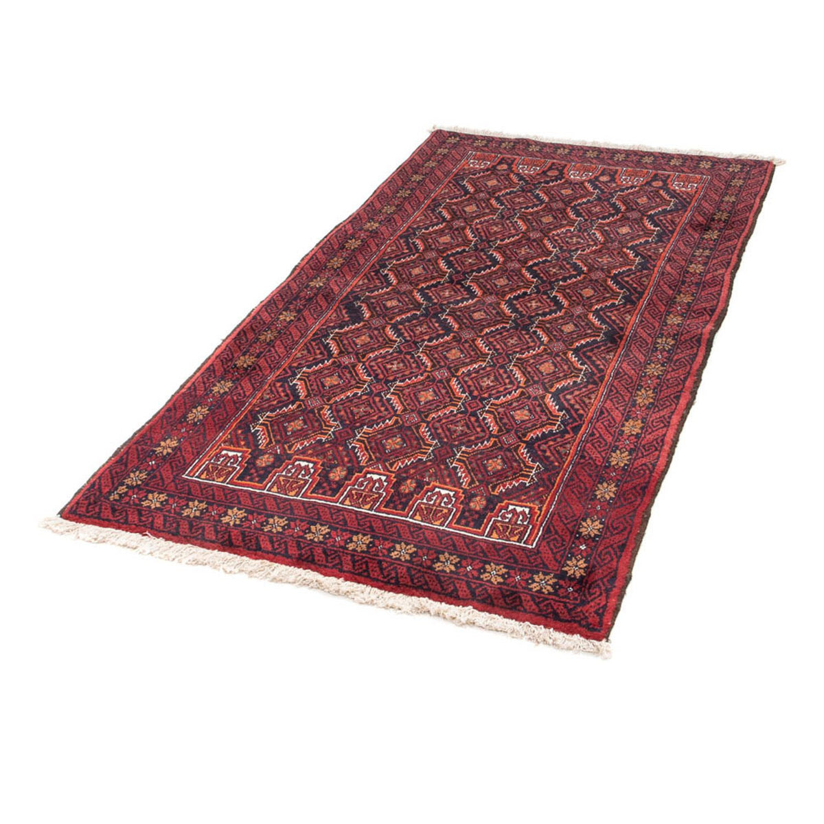 Runner Belutsch Rug - 170 x 94 cm - red