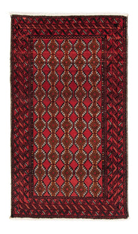 Runner Belutsch Rug - 186 x 104 cm - red