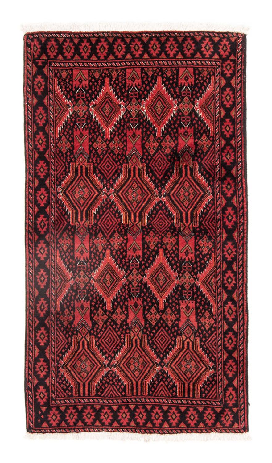 Runner Belutsch Rug - 189 x 104 cm - red