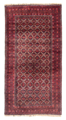 Runner Belutsch Rug - 206 x 107 cm - red