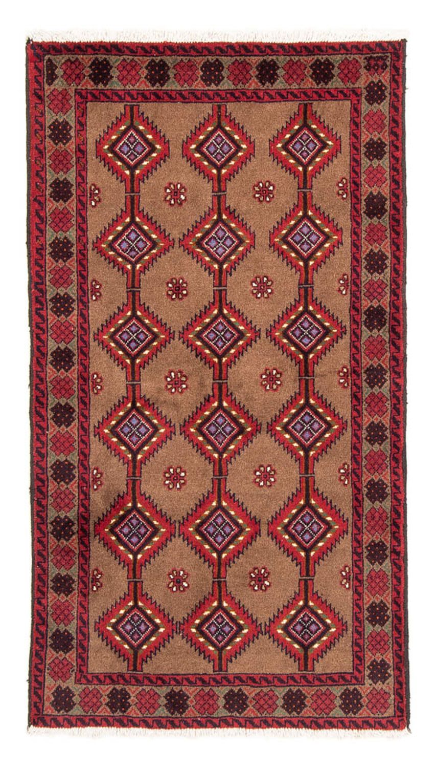Runner Belutsch Rug - 179 x 101 cm - red