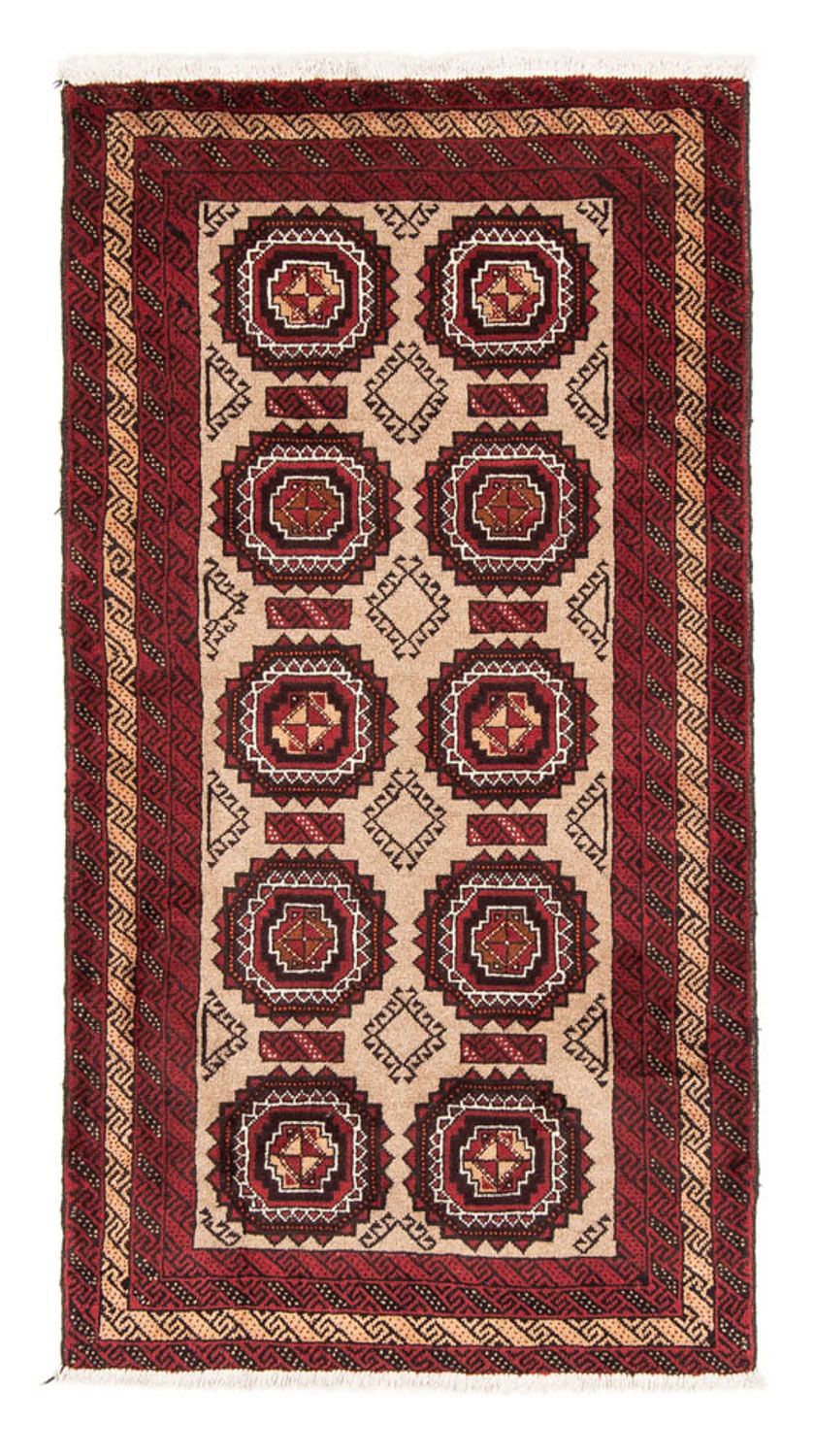 Runner Belutsch Rug - 195 x 104 cm - beige