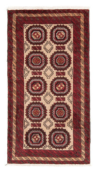 Runner Belutsch Rug - 195 x 104 cm - beige