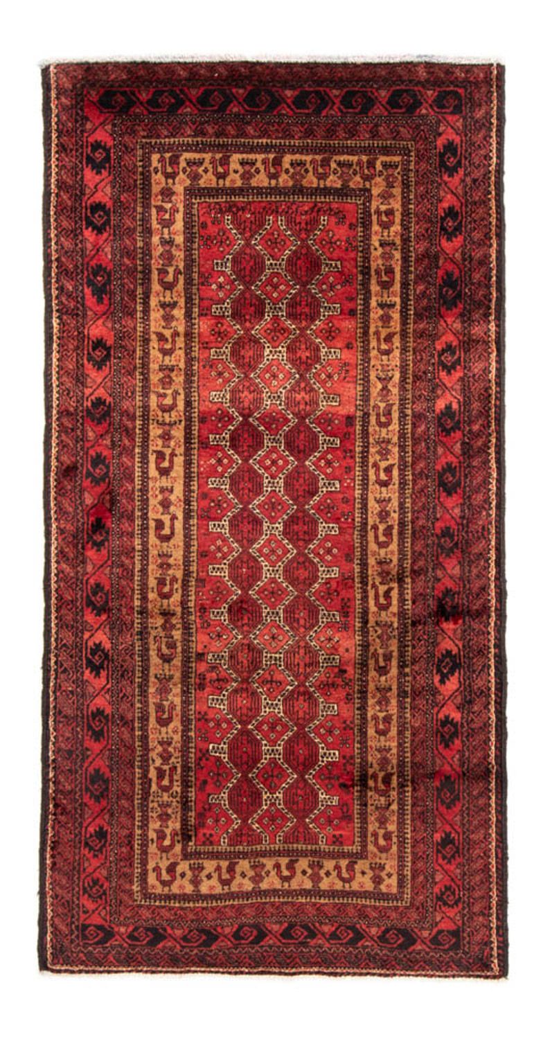Runner Belutsch Rug - 192 x 105 cm - rust