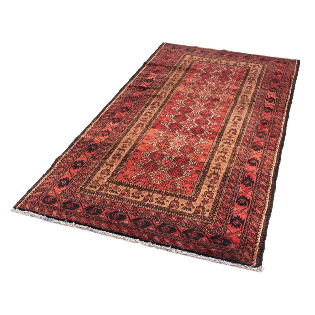 Runner Belutsch Rug - 192 x 105 cm - rust