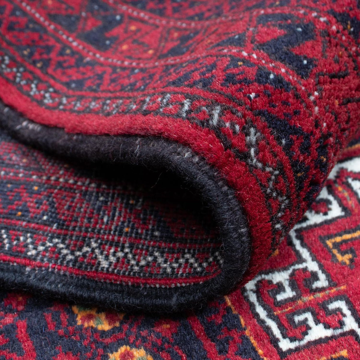 Belutsch Rug - 164 x 87 cm - dark red