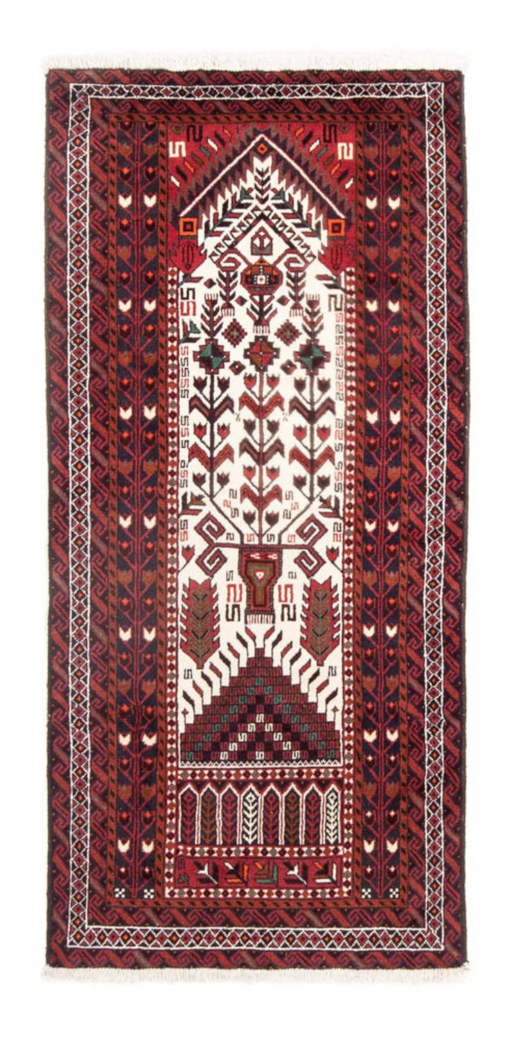 Runner Belutsch Rug - 197 x 100 cm - beige