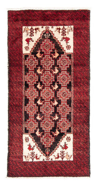 Runner Belutsch Rug - 202 x 100 cm - red